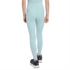 Riding Leggings LeMieux Mesh Full Grip Young Rider Lizzie Kids Light Blue