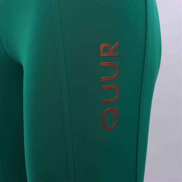 Riding Leggings Quur Qgenc 2.0 Full Grip Green