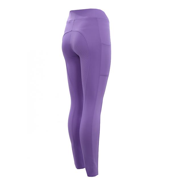 Riding Leggings Quur Qgenc 2.0 Full Grip Purple