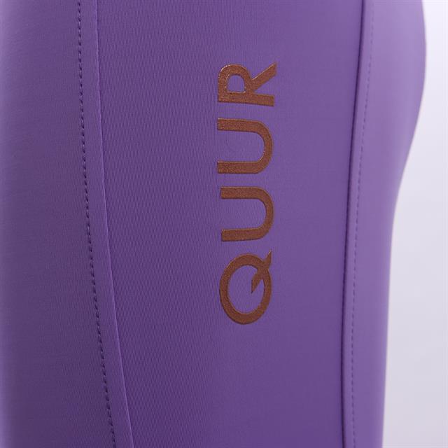 Riding Leggings Quur Qgenc 2.0 Full Grip Purple