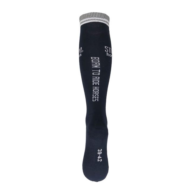 Riding Socks Stapp Horse Born To Ride Horses Blue