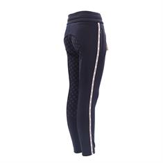 Riding Tights Boeffies BPhlox Full Grip Boys Dark Blue