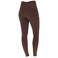 Riding Tights Covalliero Full Grip Kids Brown