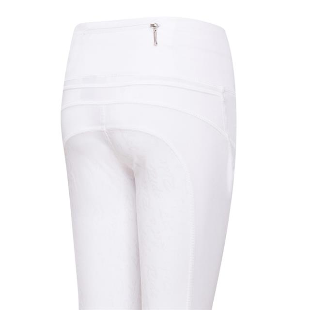 Riding Tights Easy Rider Dietse Kids Full Grip White