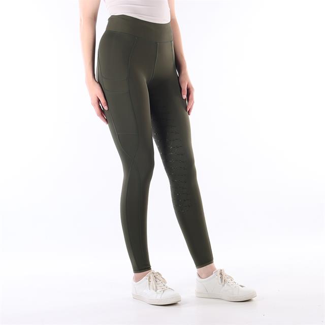 Riding Tights Epplejeck EJPhebe Full Grip Dark Green