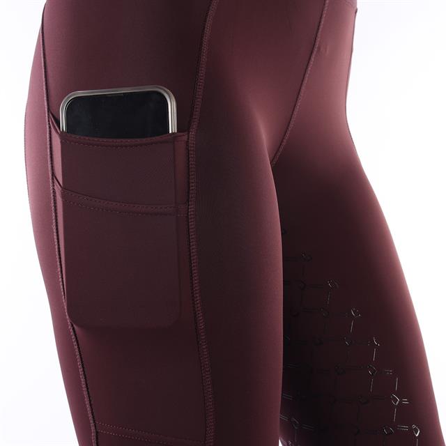 Riding Tights Epplejeck EJPhebe Full Grip Dark Red