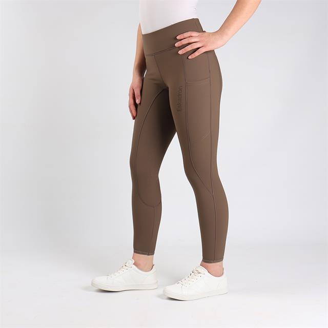 Riding Tights Eskadron Pro Leg Grip Mid Brown