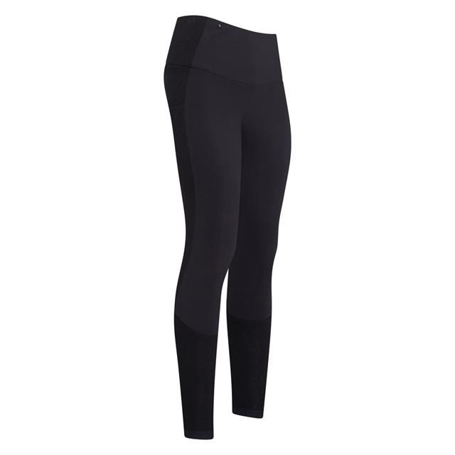 Riding Tights euro-star Breeze Full Grip Black-Silver
