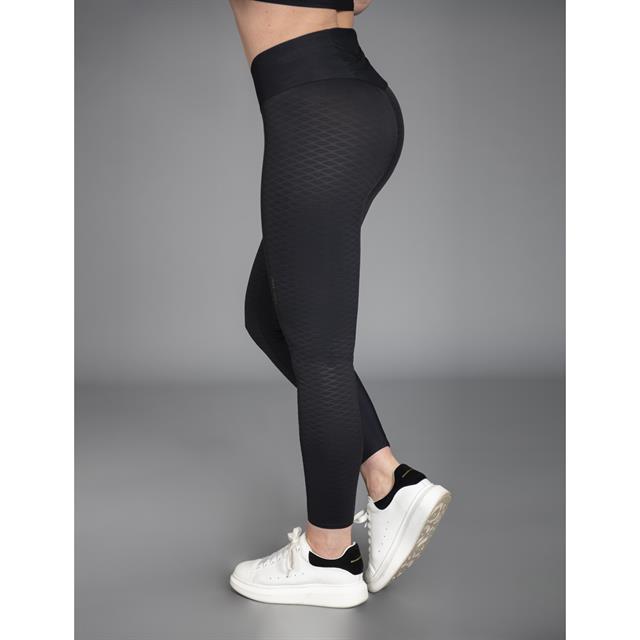 Riding Tights euro-star Flying Famous Leg Grip Black