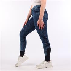 Riding Tights Harry's Horse Denim Moss Full Grip Denim