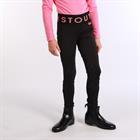 Riding Tights Harry's Horse Stout! Coral Full Grip Kids Black-Pink