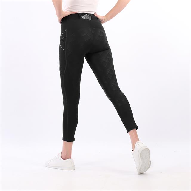 Riding Tights Horka Momentum Full Grip Kids Black
