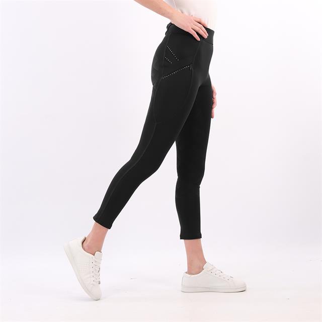 Riding Tights Horka Momentum Full Grip Kids Black