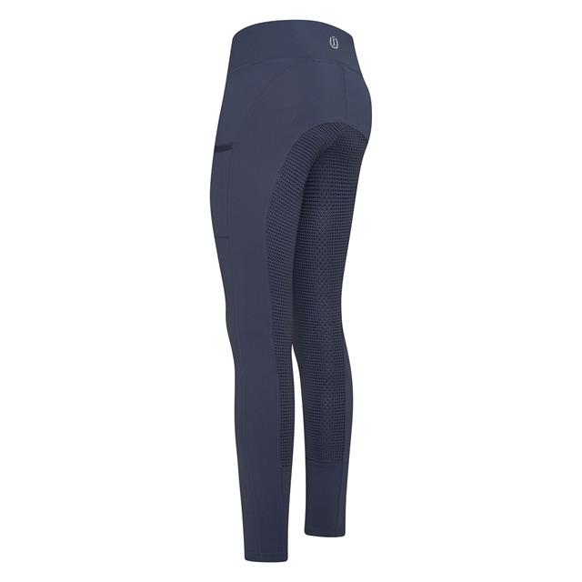 Riding Tights Imperial Riding IRHShiny Uni Full Grip Dark Blue