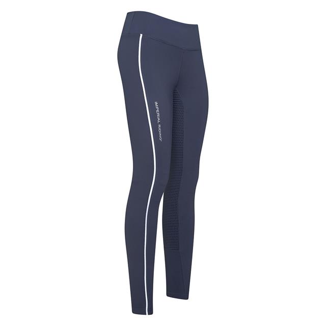 Riding Tights Imperial Riding IRHShiny Uni Full Grip Dark Blue