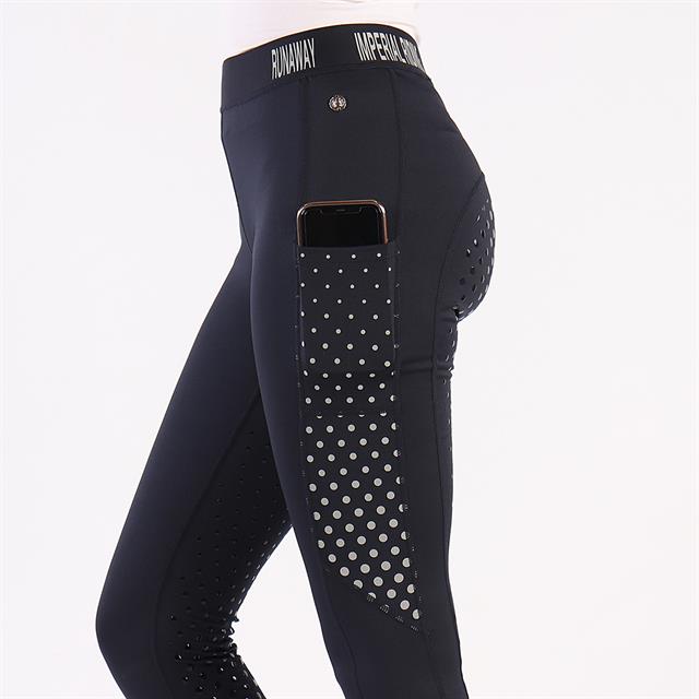Riding Tights Imperial Riding Runaway Full Grip Dark Blue