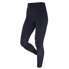Riding Tights LeMieux Lucie Mesh Knee Grip Twilight Dark Blue