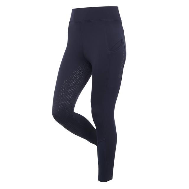 Riding Tights LeMieux Winter Brushed Full Grip Dark Blue
