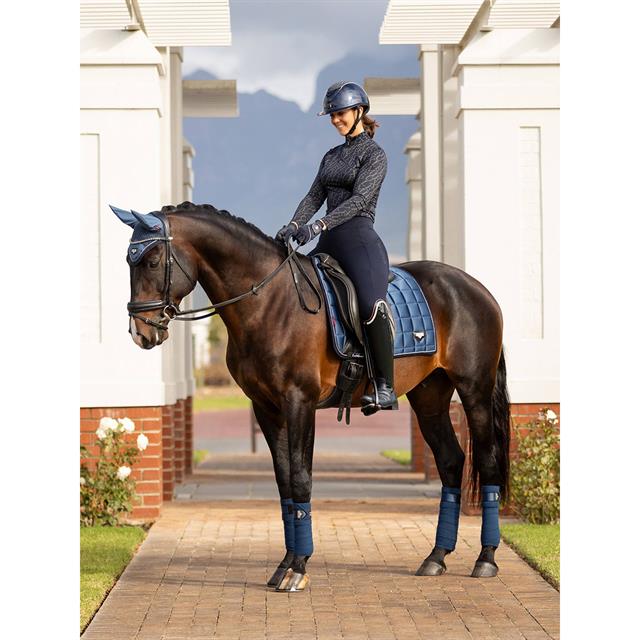 Riding Tights LeMieux Winter Brushed Full Grip Dark Blue