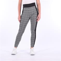 Riding Tights Montar Houndstooth Fg Black-White