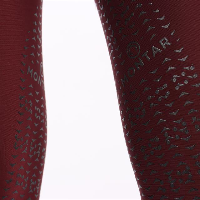 Riding Tights Montar Linnea Full Grip Red