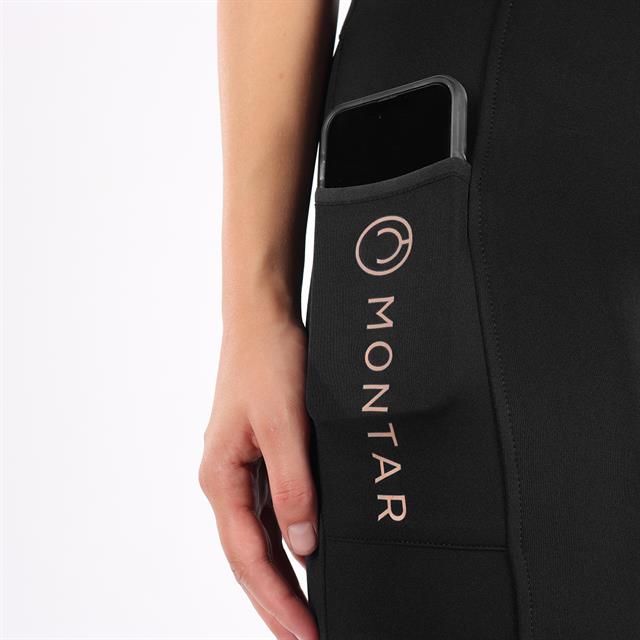 Riding Tights Montar Michelle Full Grip Black
