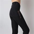 Riding Tights Montar Michelle Full Grip Kids Black