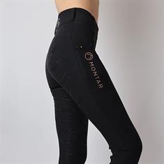 Riding Tights Montar Michelle Full Grip Kids Black