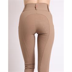 Riding Tights Montar MOKelsey Rosegold Full Grip Brown