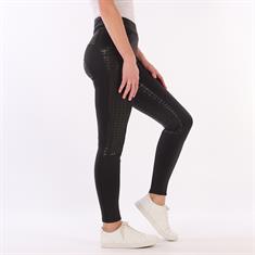 Riding Tights NBrands X Epplejeck Printed Shiny Full Grip