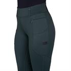 Riding Tights QHP Avelie Full Grip Dark Green