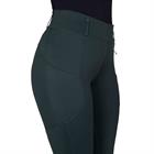 Riding Tights QHP Avelie Full Grip Dark Green