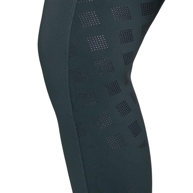 Riding Tights QHP Avelie Full Grip Dark Green