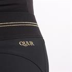 Riding Tights Quur QNila Full Grip Black-Gold