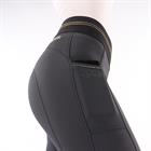 Riding Tights Quur QNila Full Grip Dark Blue-Gold