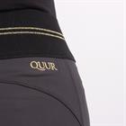 Riding Tights QUUR QNila Full Grip Dark Blue-Gold