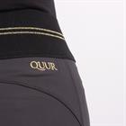 Riding Tights Quur QNila Full Grip Dark Blue-Gold