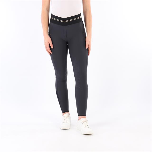 Riding Tights QUUR QNila Full Grip Dark Blue-Gold