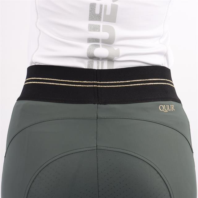 Riding Tights Quur QNila Full Grip Dark Green