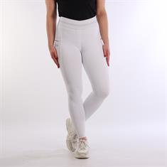 Riding Tights QUUR QNila Full Grip White-Silver