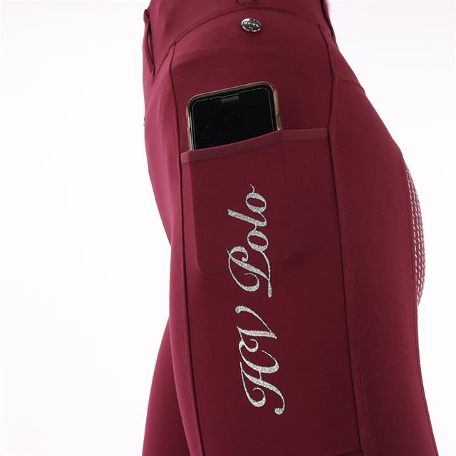 RIJLEGGING HV POLO HVPLUCI FG Dark Red
