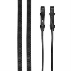 Rolled Reins LeMieux Black-Silver
