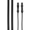 Rolled Reins LeMieux Black-Silver