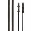 Rolled Reins LeMieux Brown-Silver