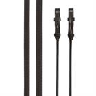 Rolled Reins LeMieux Brown-Silver