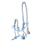 Rope Halter And Lead Rope Free Horse FHFanna Light Blue
