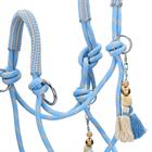 Rope Halter And Lead Rope Free Horse FHFanna Light Blue