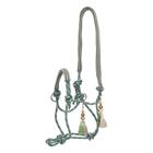 Rope Halter And Lead Rope Free Horse FHFanna Light Green