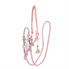 Rope Halter And Lead Rope Free Horse FHFanna Pink-Beige