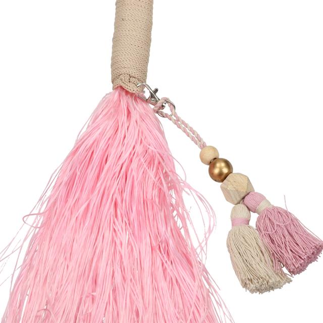 Rope Halter And Lead Rope Free Horse FHFanna Pink-Beige